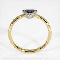 14K White & Yellow Men's Ring Setting Image