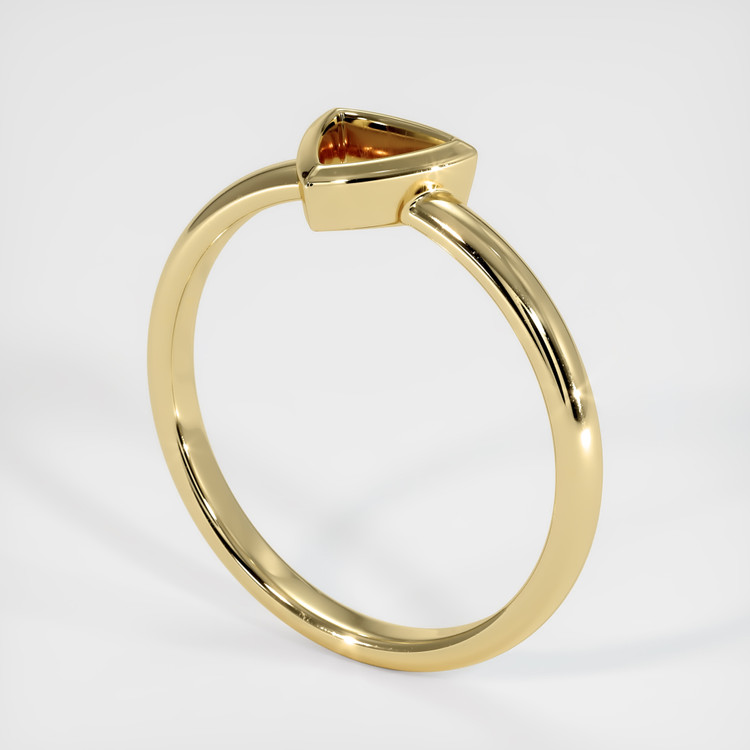 10K Yellow Gold Men's Ring Setting