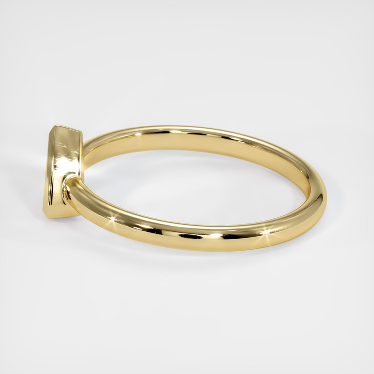 10K Yellow Gold Men's Ring Setting