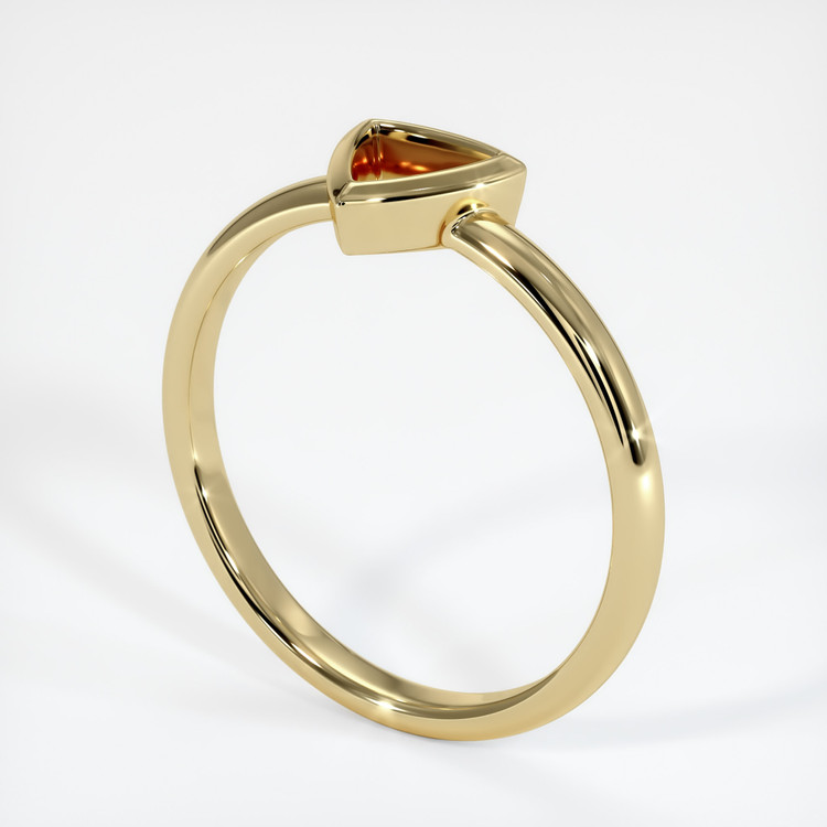 14K Yellow Gold Men's Ring Setting