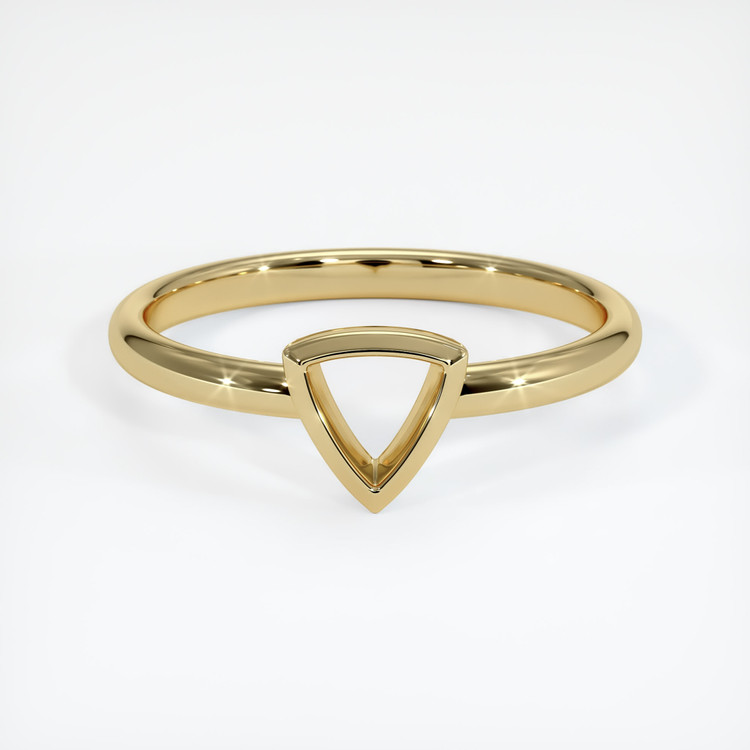 14K Yellow Gold Men's Ring Setting