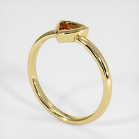 18K Yellow Gold Men's Ring Setting Video