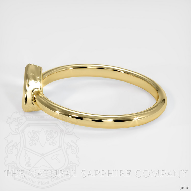 18K Yellow Gold Men's Ring Setting