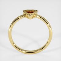 18K Yellow Gold Men's Ring Setting Image