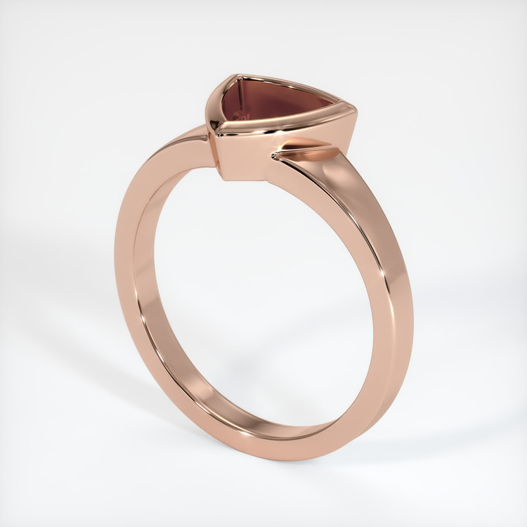 14K Rose Gold Vedic Ring Setting