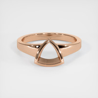 14K Rose Gold Vedic Ring Setting Image