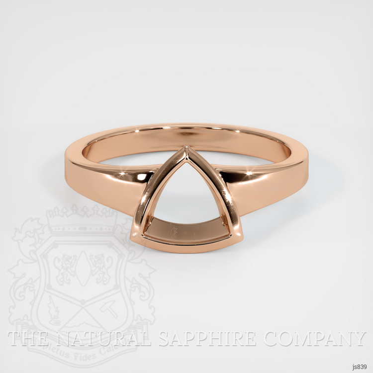 14K Rose Gold Vedic Ring Setting
