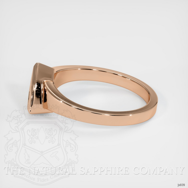 14K Rose Gold Vedic Ring Setting