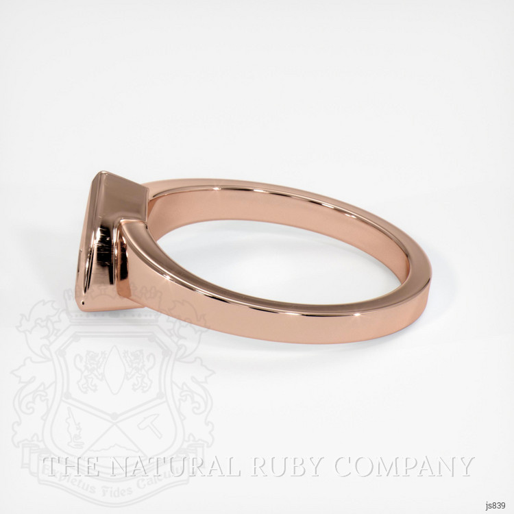 14K Rose Gold Vedic Ring Setting