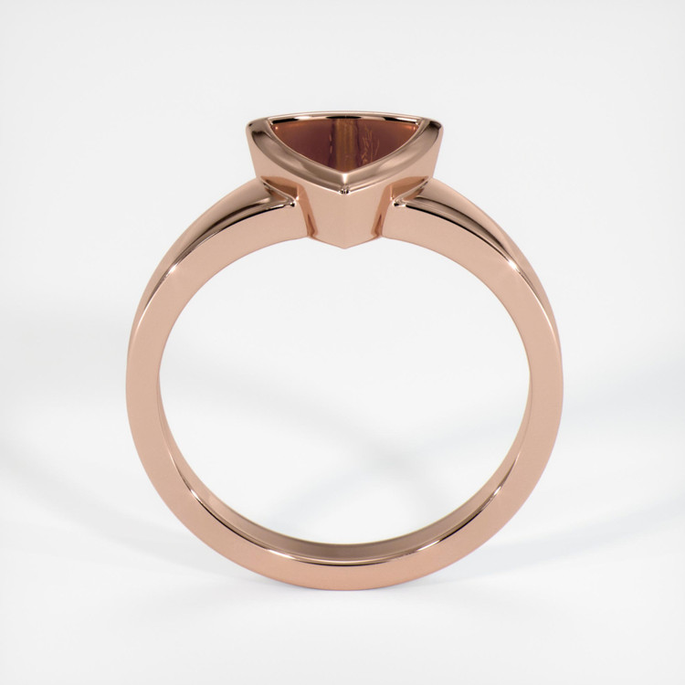 14K Rose Gold Vedic Ring Setting