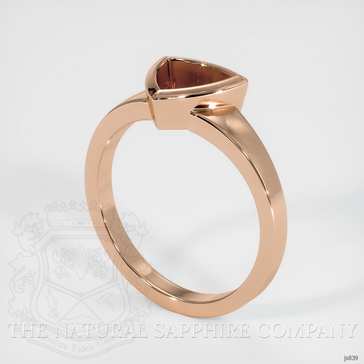 18K Rose Gold Vedic Ring Setting
