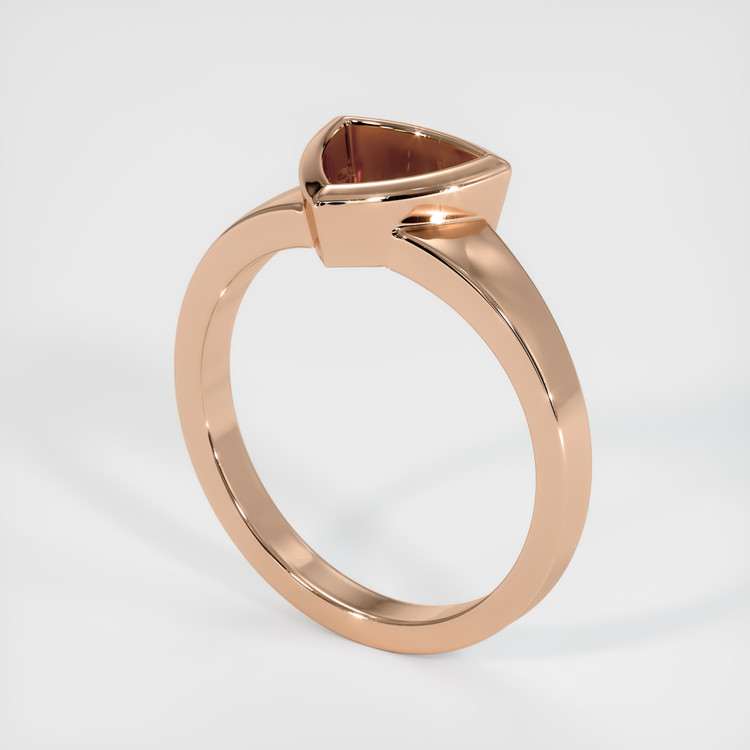 18K Rose Gold Vedic Ring Setting