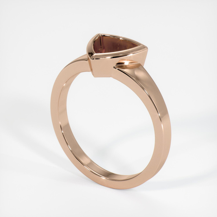 18K Rose Gold Vedic Ring Setting