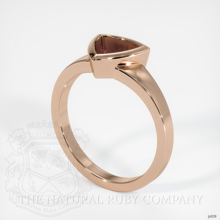 18K Rose Gold Vedic Ring Setting