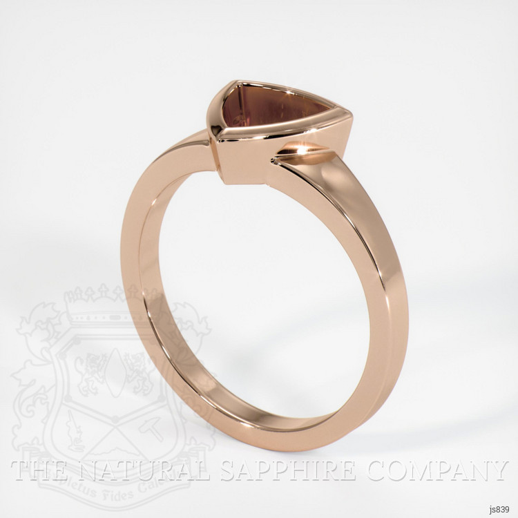 18K Rose Gold Vedic Ring Setting