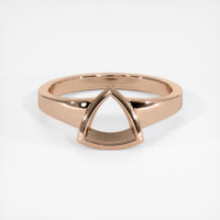 18K Rose Gold Vedic Ring Setting Image
