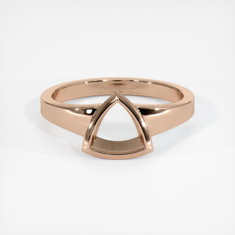 18K Rose Gold Vedic Ring Setting