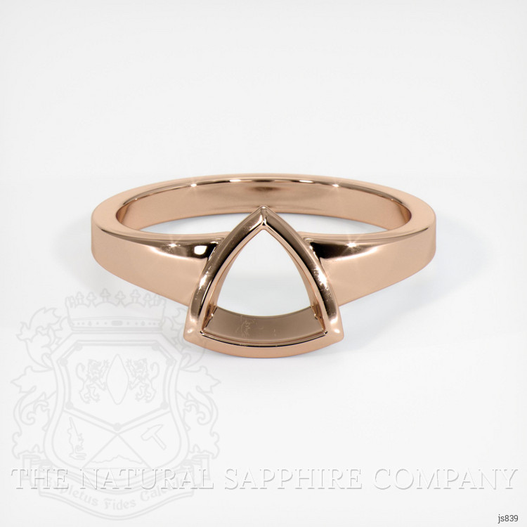 18K Rose Gold Vedic Ring Setting