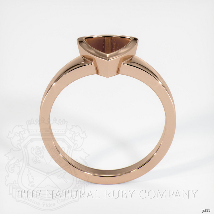 18K Rose Gold Vedic Ring Setting