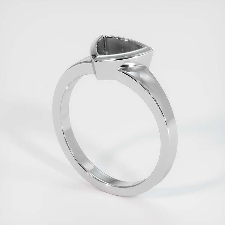 10K White Gold Vedic Ring Setting