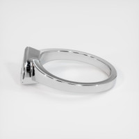 14K White Gold Vedic Ring Setting Image