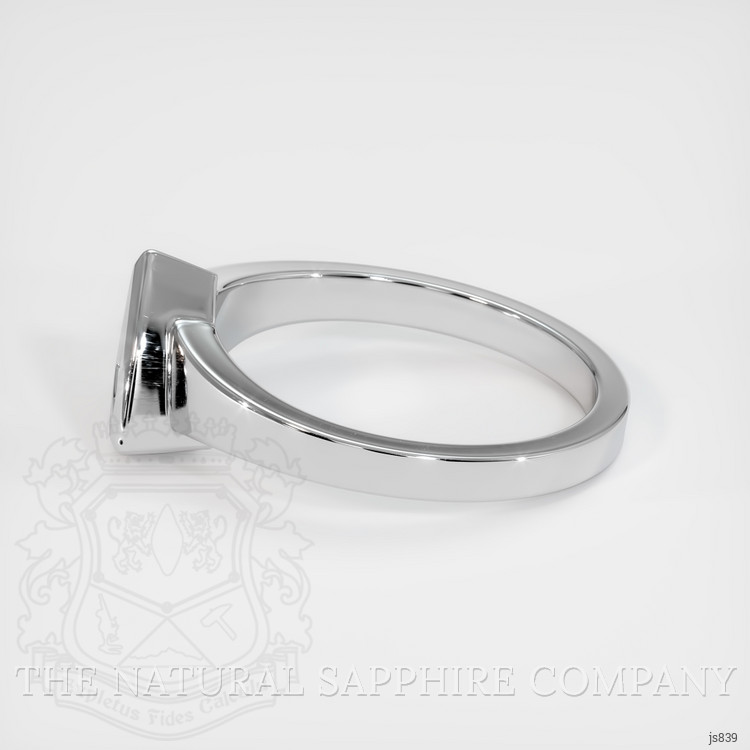 14K White Gold Vedic Ring Setting