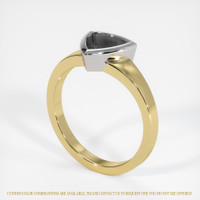 14K White & Yellow Vedic Ring Setting Video