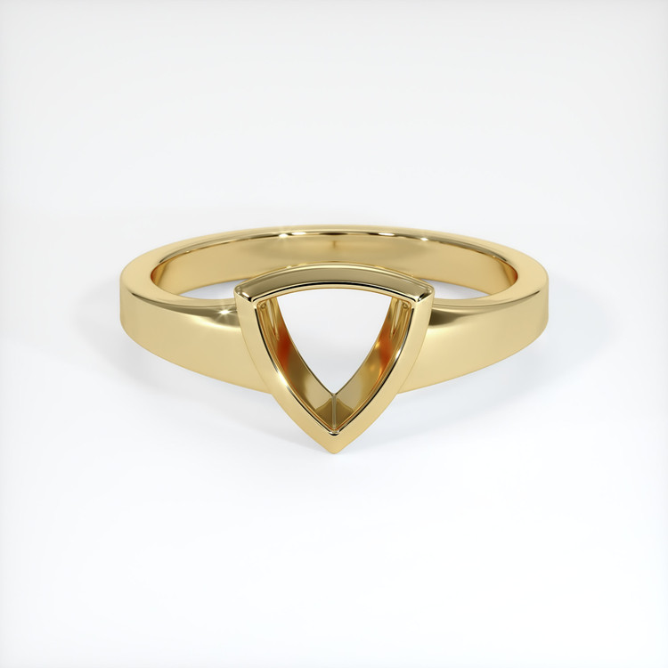 14K Yellow Gold Vedic Ring Setting
