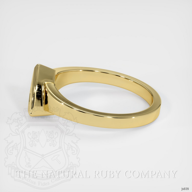 14K Yellow Gold Vedic Ring Setting
