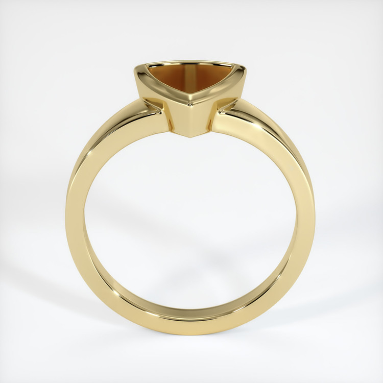 14K Yellow Gold Vedic Ring Setting