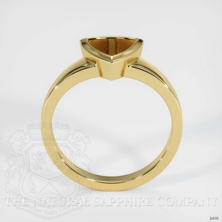 14K Yellow Gold Vedic Ring Setting