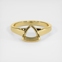 18K Yellow Gold Vedic Ring Setting Image
