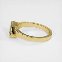 18K Yellow Gold Vedic Ring Setting Image