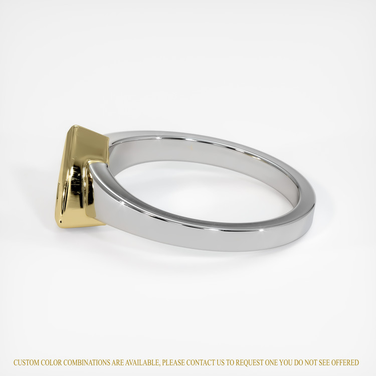 14K Yellow & White Vedic Ring Setting