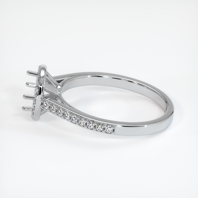 Platinum 950 Pave Ring Setting