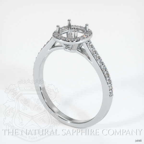  Emerald Ring 8.56 Ct. 18K White Gold