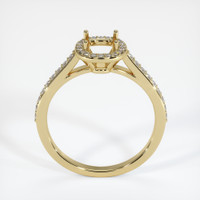 10K Yellow Gold Pave Ring Setting Image