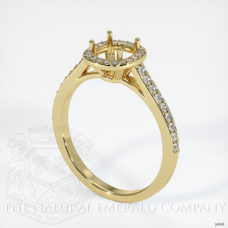  Emerald Ring 3.03 Ct., 18K Yellow Gold