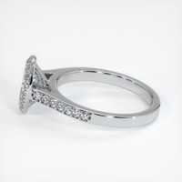 10K White Gold Pave Ring Setting Image