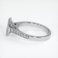 18K White Gold Pave Ring Setting Image