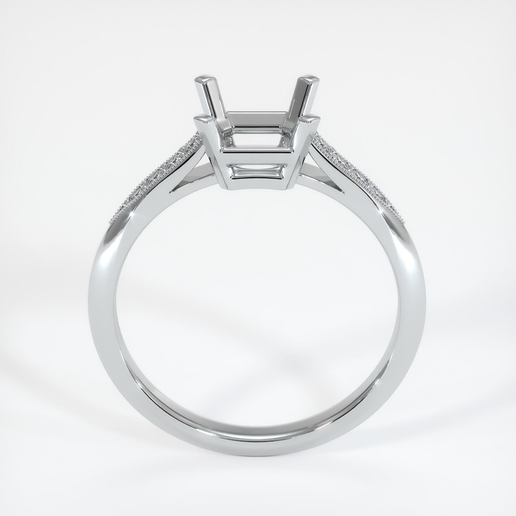 Platinum 950 Antique Style Ring Setting