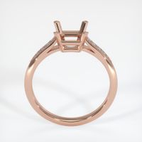 14K Rose Gold Antique Style Ring Setting Image