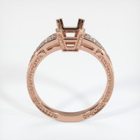 14K Rose Gold Antique Style Ring Setting Image
