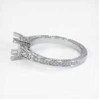 10K White Gold Antique Style Ring Setting Image