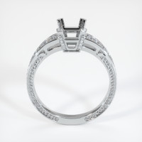 10K White Gold Antique Style Ring Setting Image