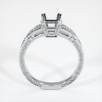18K White Gold Antique Style Ring Setting Image