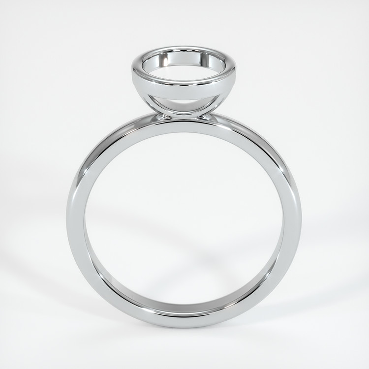 Platinum 950 Bezel Ring Setting