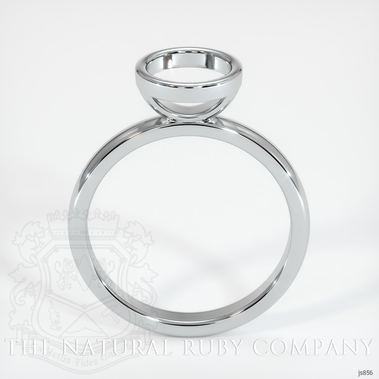 Platinum 950 Bezel Ring Setting