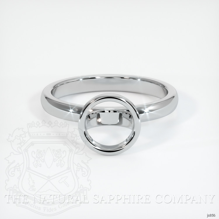 10K White Gold Bezel Ring Setting