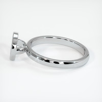 10K White Gold Bezel Ring Setting Image